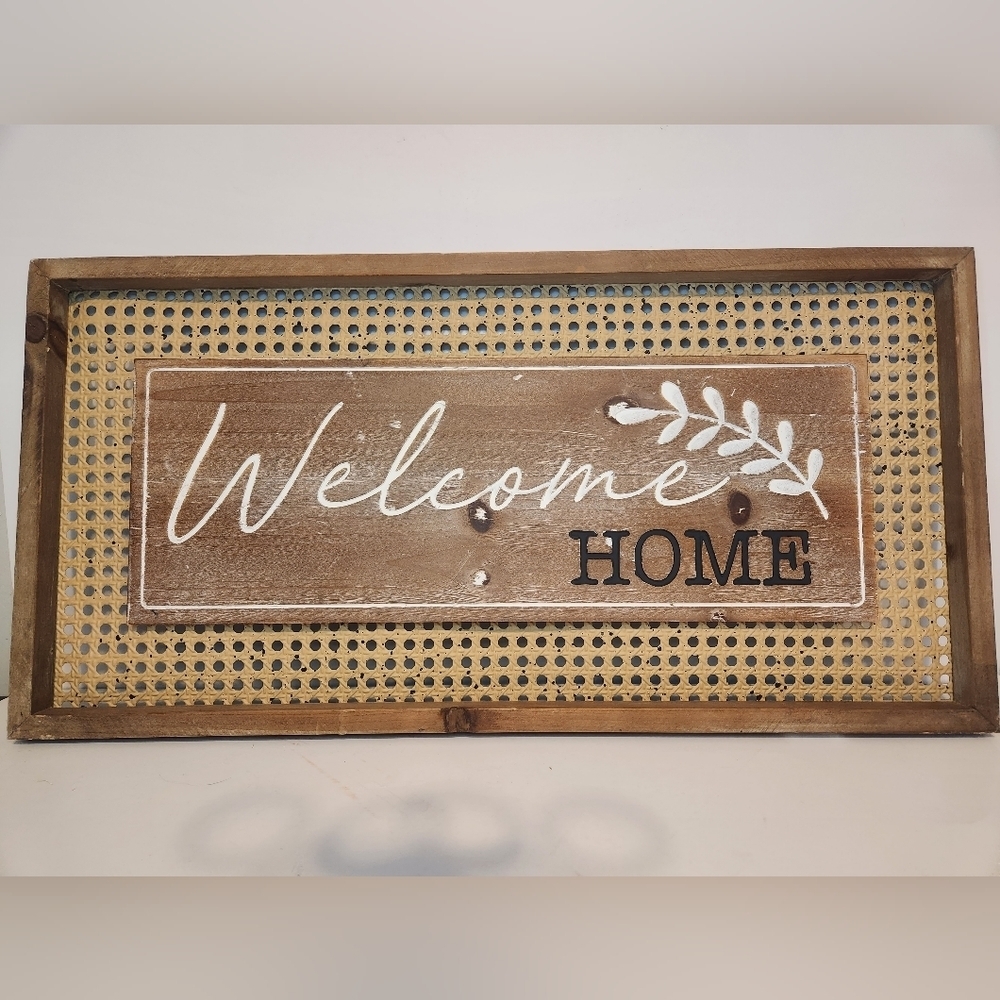 Brand New Kirklands "Welcome Home" wall art - Picture 2 of 8